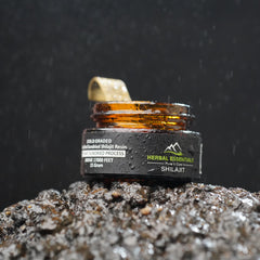 Herbal Essentials Gold-Graded Himalayan Shilajit Resin